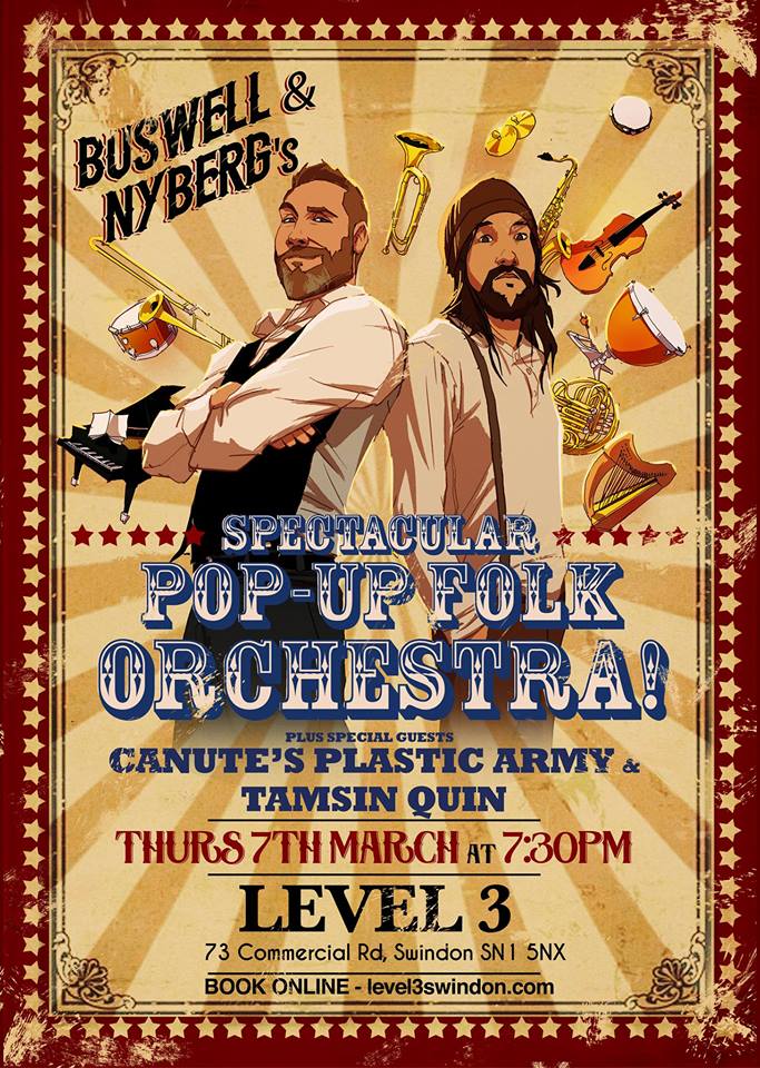 Buswell &amp; Nyberg's Spectacular Popup Folk Orchestra